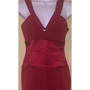 KAREN MILLEN ENGLAND red dress